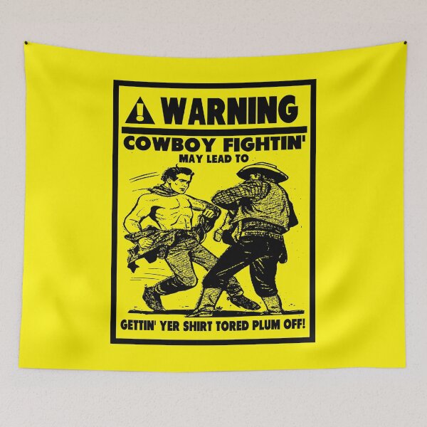 Item preview, Cowboy Fights designed and sold by tommytidalwave.