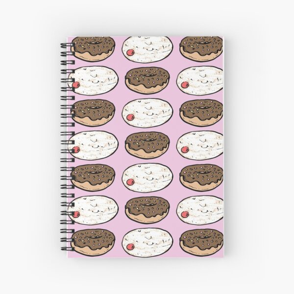 Go Nuts For Donuts Spiral Notebook