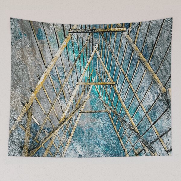 Item preview, Bamboo Structure Against the Sky designed and sold by mareedem1.
