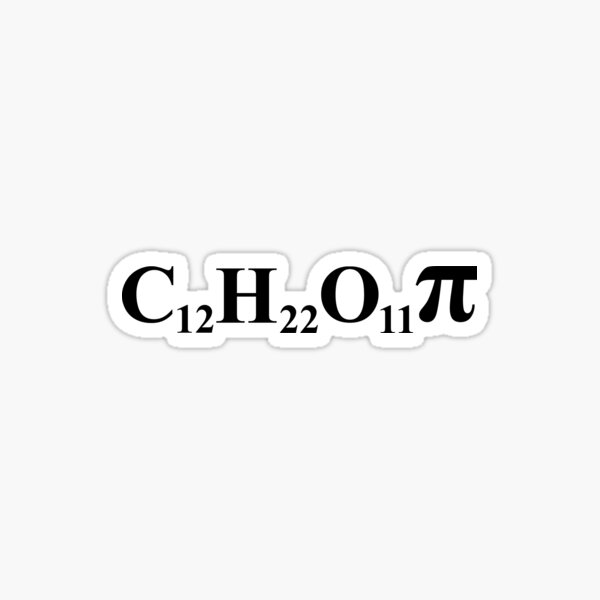Sugar Pi Sticker