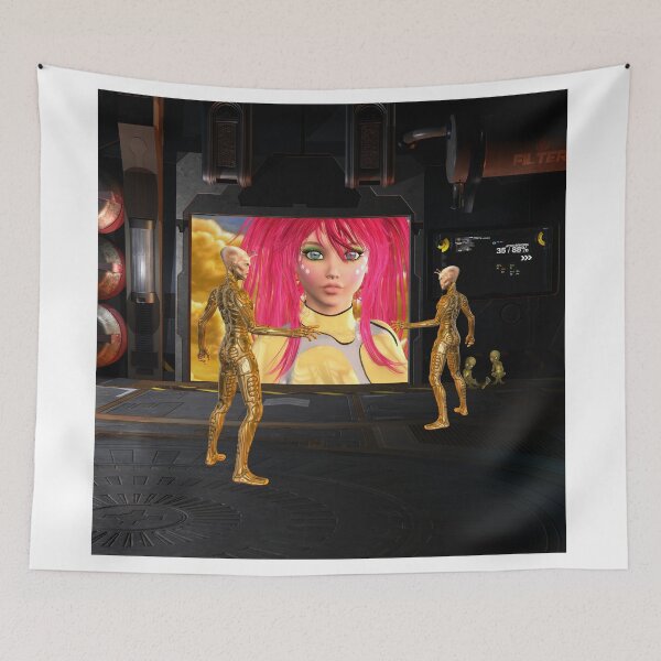 Item preview, Martians Aliens Alien Princess designed and sold by apgme.