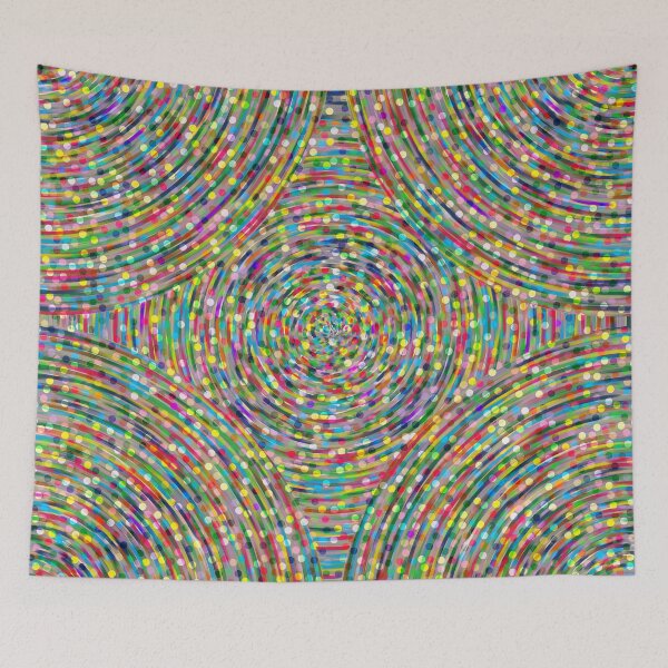Item preview, Circle of Whirls designed and sold by dogplay.