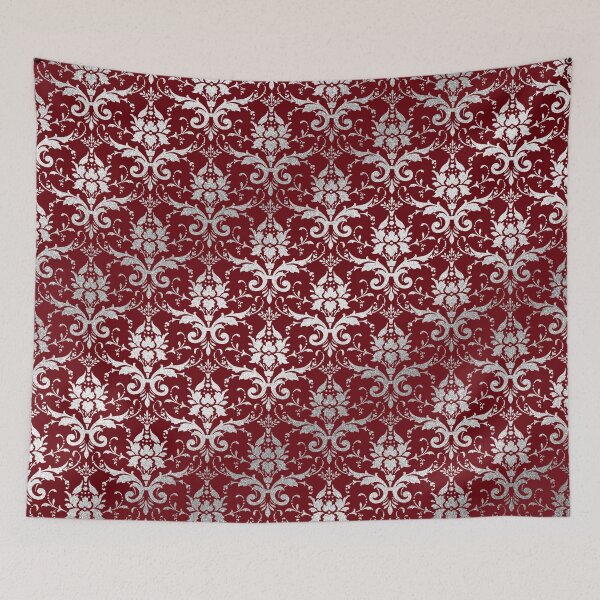 Item preview, Damask Silver Grey Classic Elegant Rosewood designed and sold by Beverly Claire Kaiya.