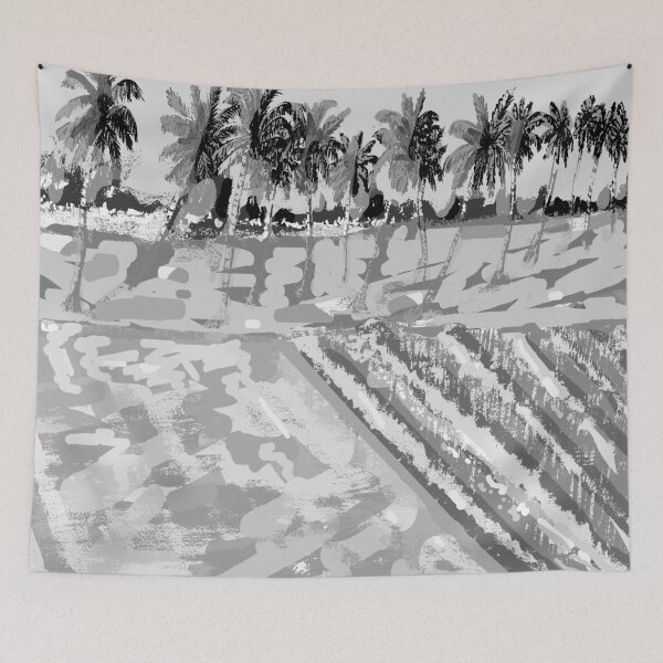 Item preview, Monsoon at Field View - Kerala 6 designed and sold by Thecla Mary Correya.