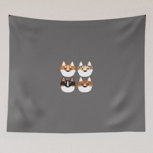 Item preview, Pixel Pembroke Welsh Corgi designed and sold by itsjustmebre.
