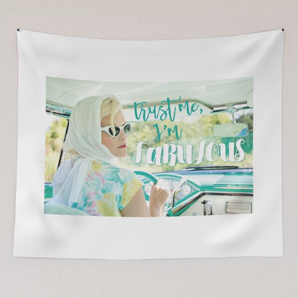 Item preview, Trust me I'm FABULOUS! with vintage gal designed and sold by thetypographer.