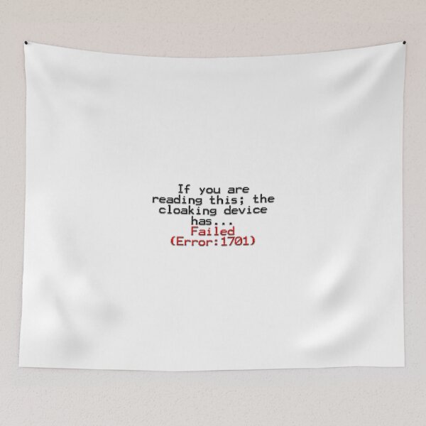 Item preview, Error 1701 designed and sold by fireballuke.