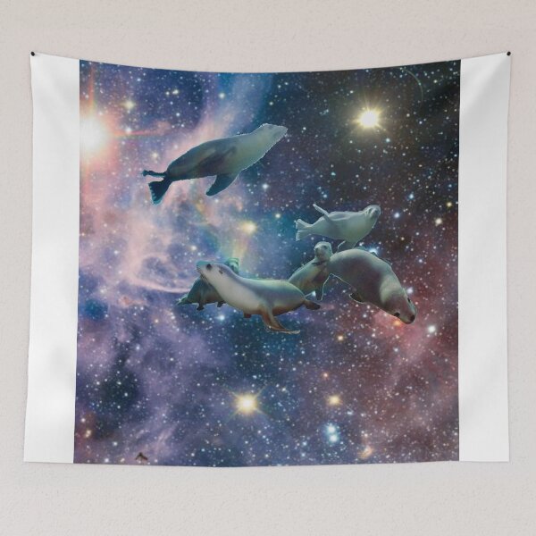 Item preview, Sea lions in space designed and sold by scotter1995.