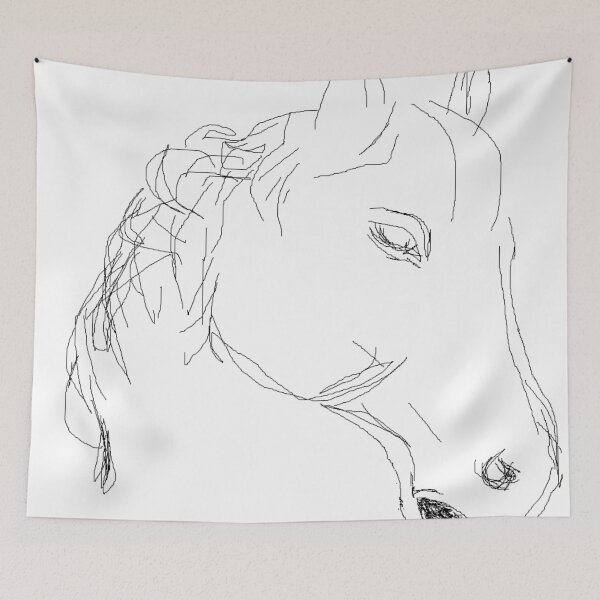 Item preview, Copy/Horses head ornament -(050716)- Digital artwork: MS Paint designed and sold by paulramnora.