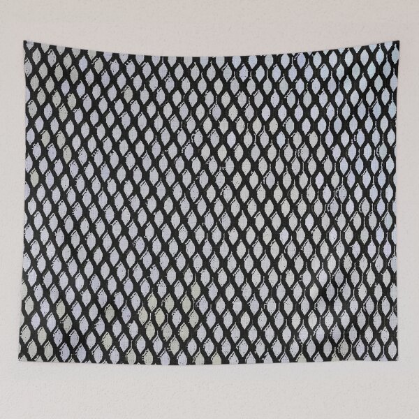 Item preview, Black and Light Blue Geometric Pattern designed and sold by cool-shirts.