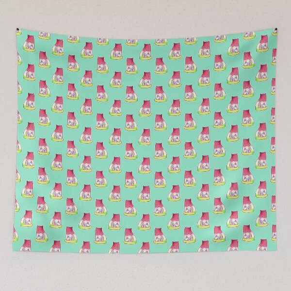 Item preview, Watermelon Cat Pattern designed and sold by SaradaBoru.