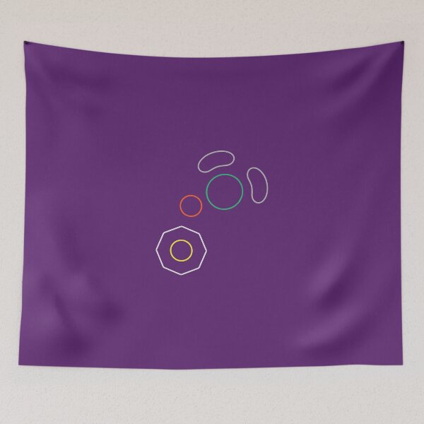 Aperçu de l'œuvre Contour du symbole du bouton du contrôleur Gamecube créée et vendue par joshdbb.
