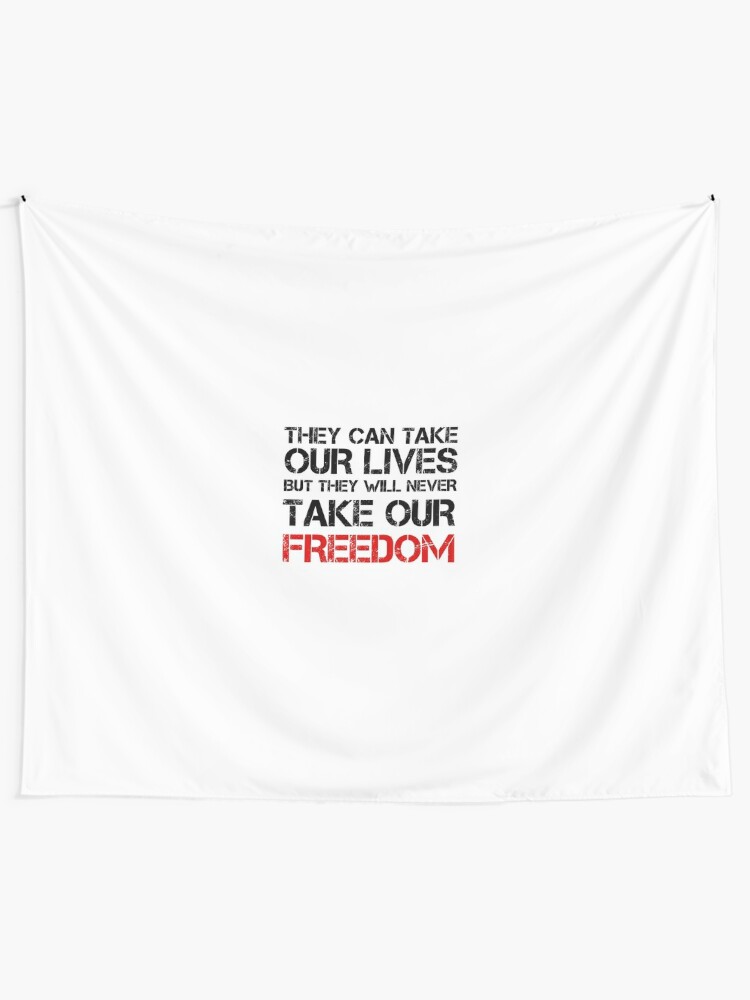 Tentures Braveheart Citation Badass Liberte Liberte Par Sid3walkart Redbubble