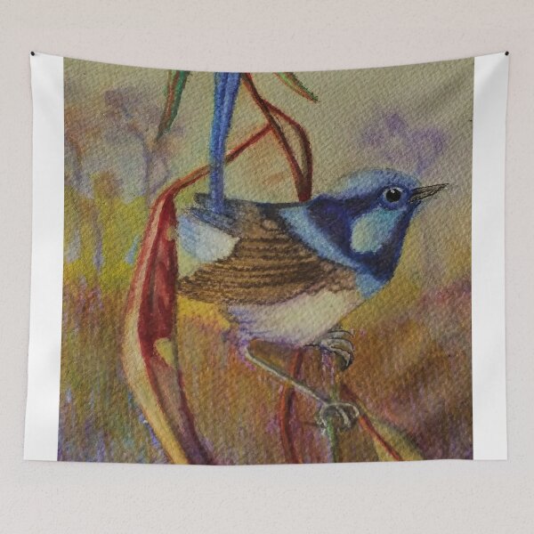 Item preview, Superb Fairy Wren  designed and sold by sandysartstudio.