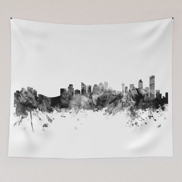 Item preview, Calgary Canada Skyline designed and sold by ArtPrints.