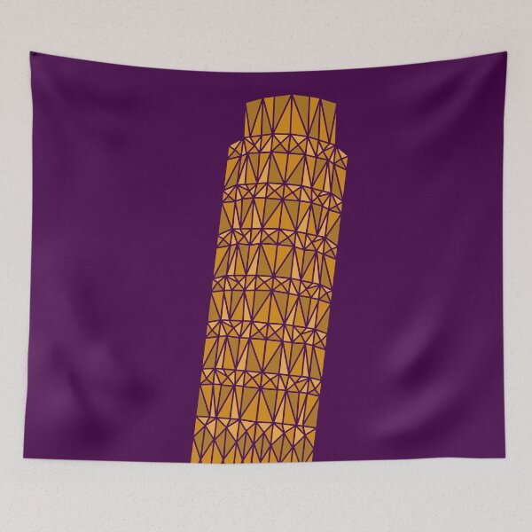 Item preview, Geometric tower of Pisa in colour designed and sold by Toby Shepherd.