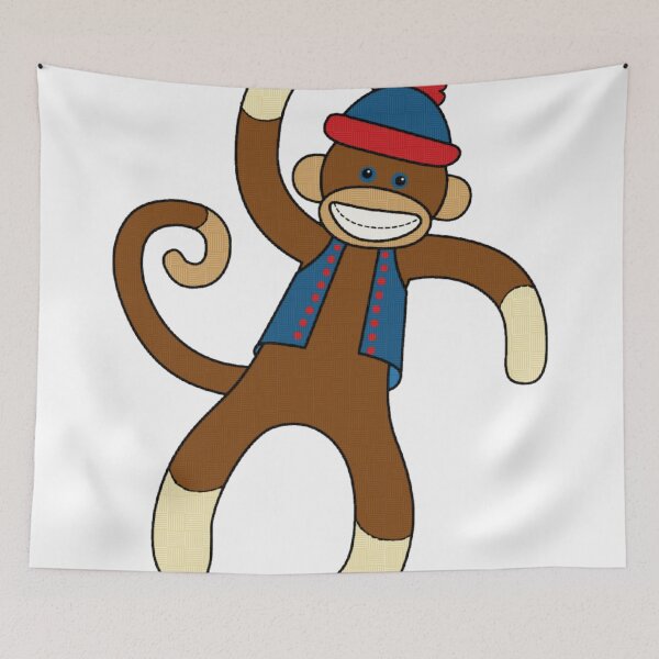 Item preview, Super Cute Sock Monkey  designed and sold by Alondra.