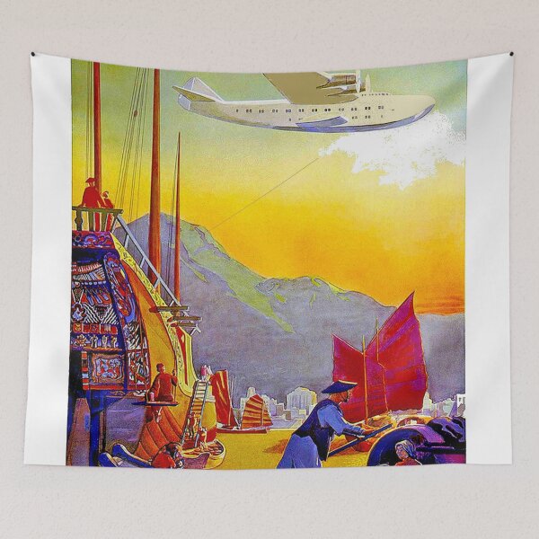 Item preview, IMPERIAL AIRWAYS; Transpacific Advertising Print designed and sold by posterbobs.
