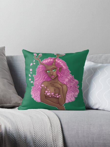Vista previa del artículo con la obra «Dryad de la flor de cerezo», diseñado y vendido por Kylana.