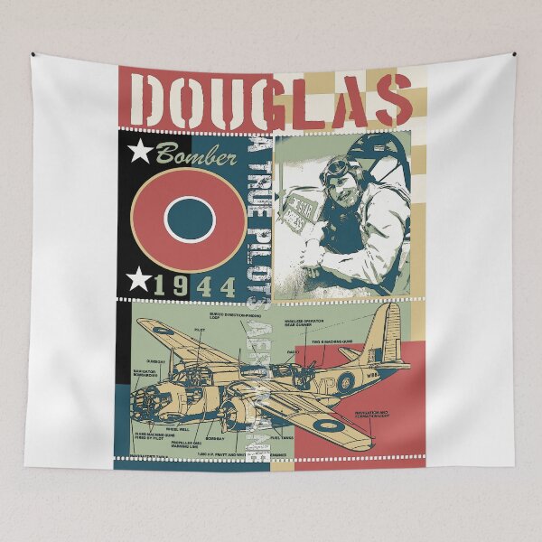 Item preview, douglas bomber designed and sold by redboy.