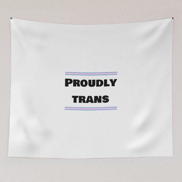 Item preview, Proudly Trans designed and sold by CistemFighter.