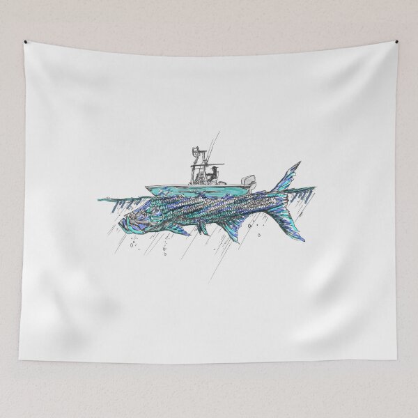 Item preview, Tarpon and Fisherman designed and sold by Michael Garber.