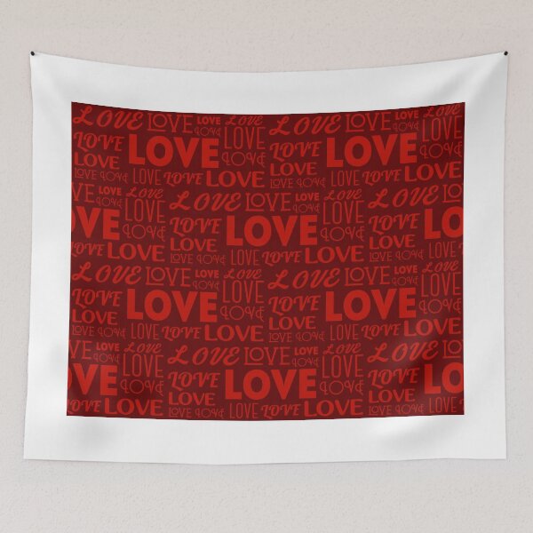 Item preview, Repeating word Love in different fonts. Seamless background. Valentine's Day concept.  designed and sold by sibgat.