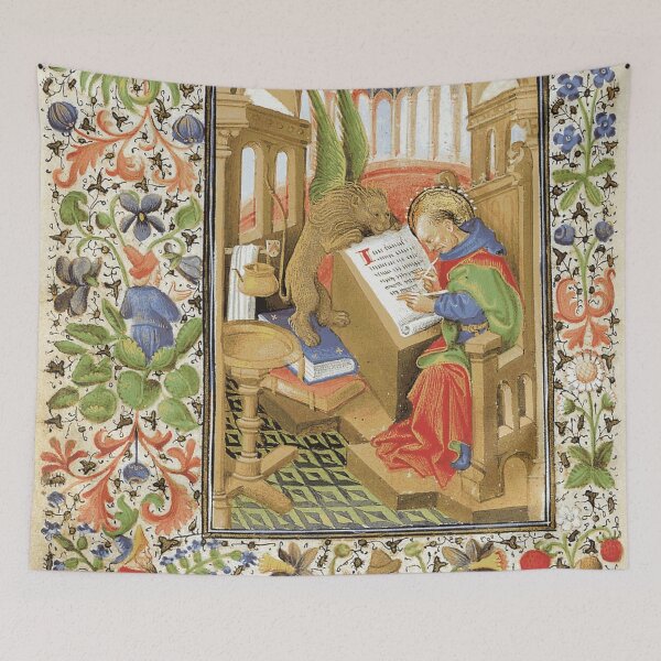 Item preview, Medieval Scribe with Winged Lion designed and sold by jenithea.