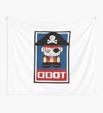 Pirate O'BOT 2.0 Wall Tapestry