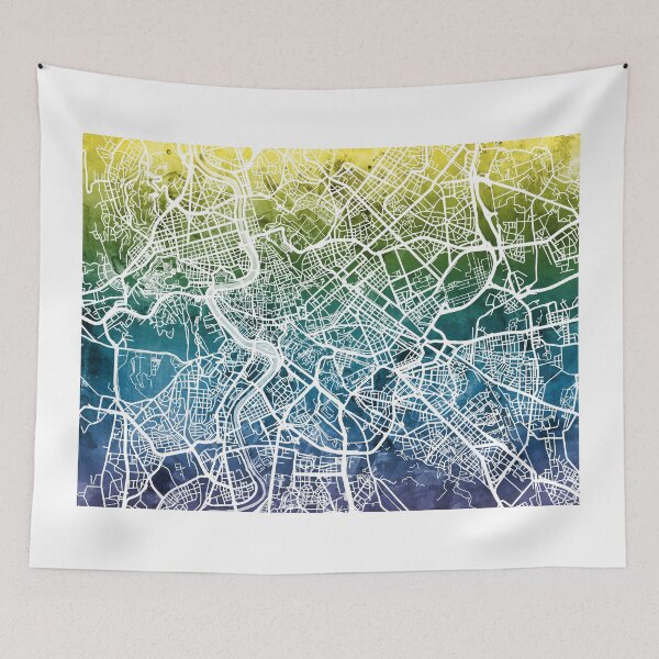 Item preview, Rome Italy City Street Map designed and sold by ArtPrints.