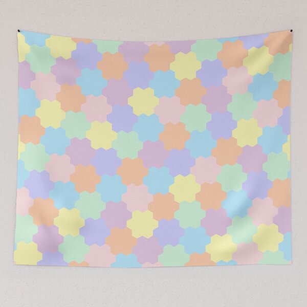 Item preview, Geometric pattern in pastel colors designed and sold by elfina.