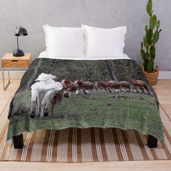 Item preview, "The Herd" Horses Coming Home designed and sold by NaturePrints.