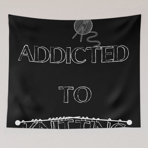 Item preview, Addicted to knitting -  inverted designed and sold by adiosmillet.