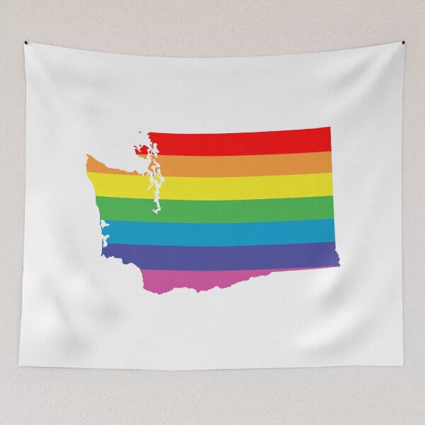 Item preview, washington rainbow designed and sold by chromatosis.