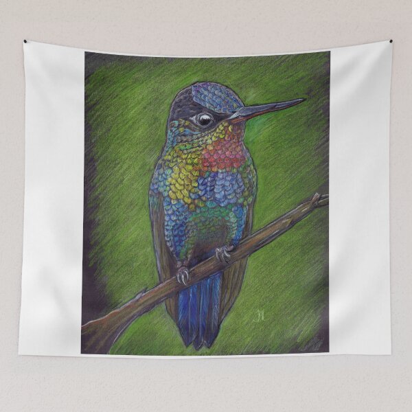 Item preview, Hummingbird at rest designed and sold by Jojoahatton.