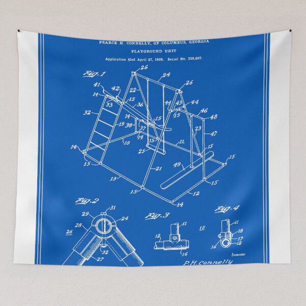 Artikelvorschau, Spielplatz Patent - Blueprint entworfen und verkauft von FinlayMcNevin.