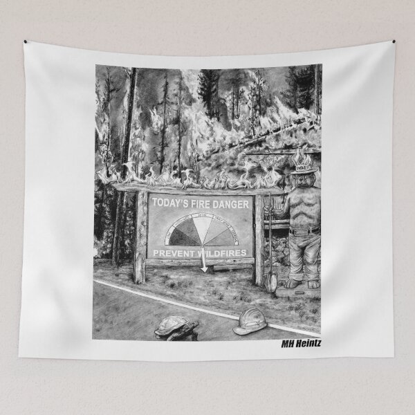 Item preview, World On Fire designed and sold by MH Heintz.