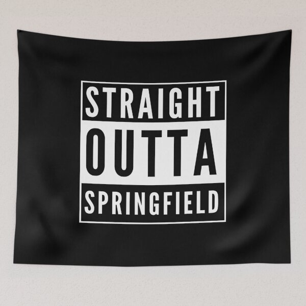 Item preview, Straight Outta Springfield designed and sold by flylikeakiwinz.