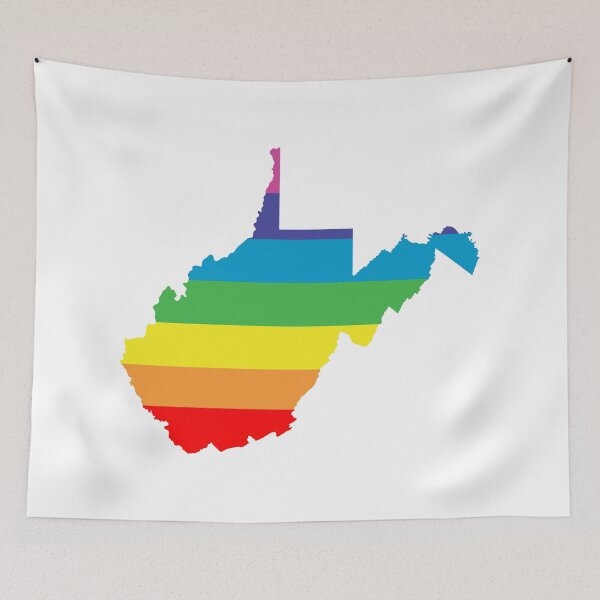 Item preview, west virginia rainbow designed and sold by chromatosis.