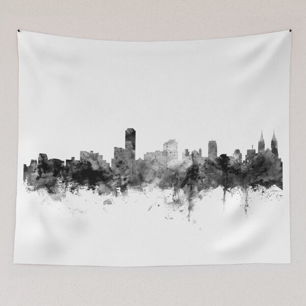 Item preview, Adelaide Australia Skyline designed and sold by ArtPrints.