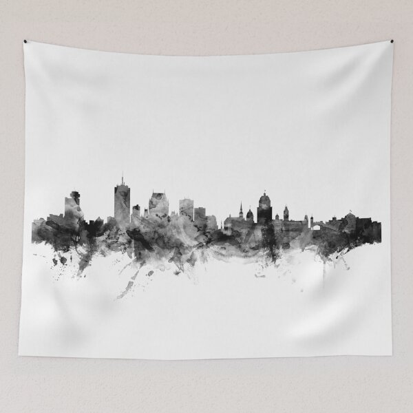 Item preview, Quebec Canada Skyline designed and sold by ArtPrints.