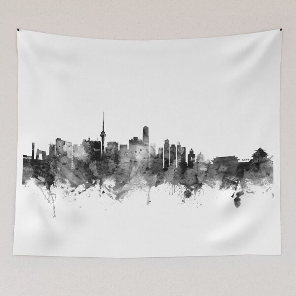 Artikelvorschau, Peking China Skyline entworfen und verkauft von ArtPrints.