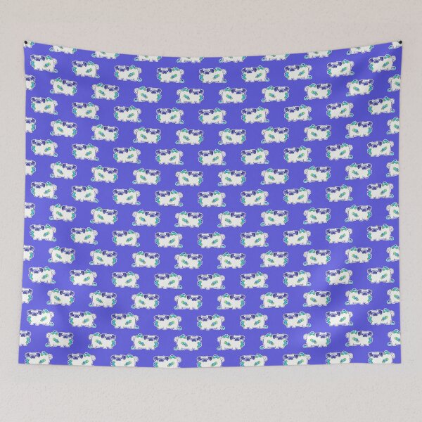 Item preview, Blueberry Pug Pattern designed and sold by SaradaBoru.