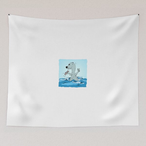 Item preview, Seehund fängt Fisch designed and sold by freaks13.