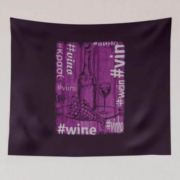 Item preview, Hashtag Wine designed and sold by hoganartgarage.