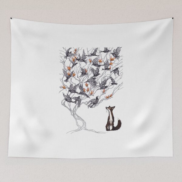 Item preview, The Fox and the Crow designed and sold by Jessica Gadra.