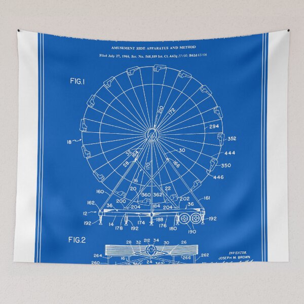 Artikelvorschau, Amusement Ride Patent - Blaupause entworfen und verkauft von FinlayMcNevin.