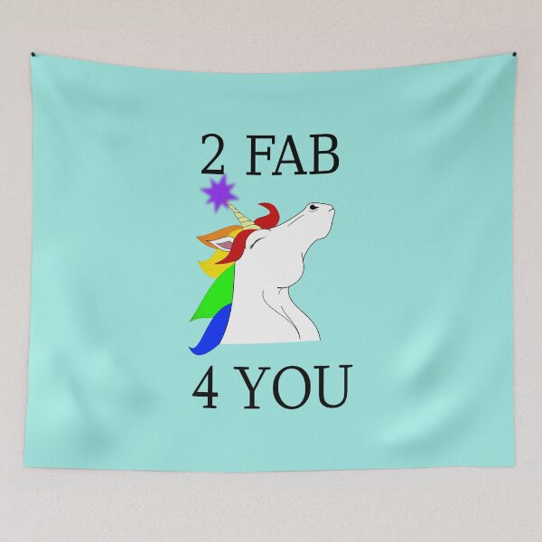 Item preview, Fabulous Unicorn #2fab4you designed and sold by LunaHarker.