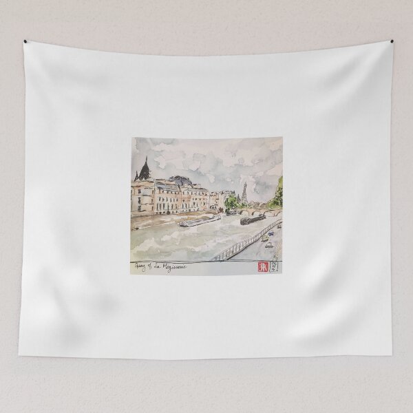 Item preview, Paris Seine River designed and sold by Jennie Kessinger.