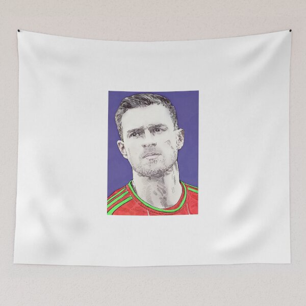 Item preview, Aaron Ramsey - Cymru Am Byth designed and sold by ArsenalArtz.